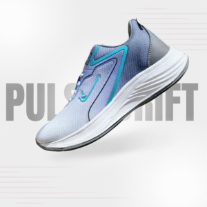 Pulse Drift – Cyan Surge Shoes